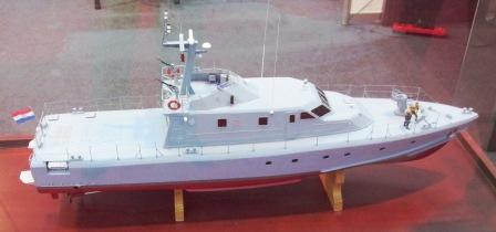Maketa Adria Marovog obalnog patrolnog plovila PV 30