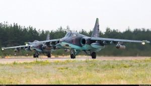 Ruski jurišnici Su-25SM 