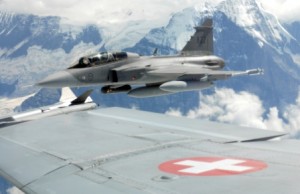 Pokusni let zrakoplova Gripen C/D u Švicarskoj, kasno ljeto 2008. godine