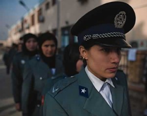 Afganistanske žene u policiji