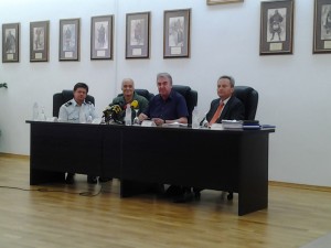 Press-konferencija u MORH-u: Dražen Ščuri, Ivan Selak, Branko Pribolšan i Viktor Koprivnjak