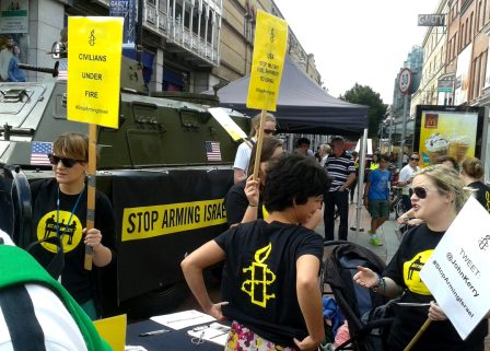 Amnesty International veže svoje kampanje protiv proliferacije oružja sa pitanjem rata u Gazi