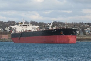 Suezmax tanker "Kamari", u SAD-u sredinom prosinca 2010. godine 