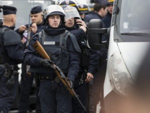Policija u četvrti Porte de Vincennes