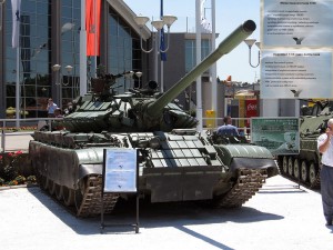 Modernizirani tenk T-55H, sajam Partner 2007 u Beogradu