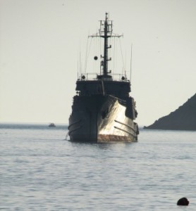 "Andrija Mohorovičić" u vodama ispred Komiže