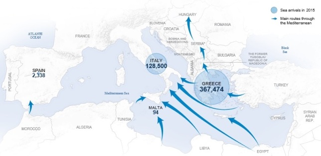 Podaci UN-a o nedavnom migracijskome prometu na mediteranskim rutama