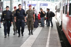 Zajednička policijsko-vojna ophodnja u Salzburgu