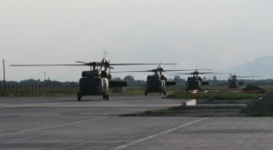 UH-60A Black Hawk na Plesu