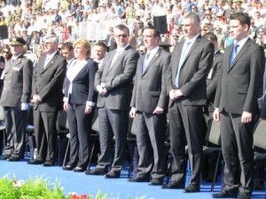 Na sabor HDZ-a Karamarko je došao nakon proslave 25. obljetnice OS RH