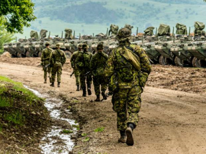 "The Royal Canadian Regiment" tijekom NATO vježbi u Rumunjskoj, 16. svibnja 2015. godine