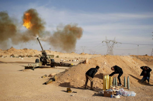 Zapadne snage navode libijsko topništvo 