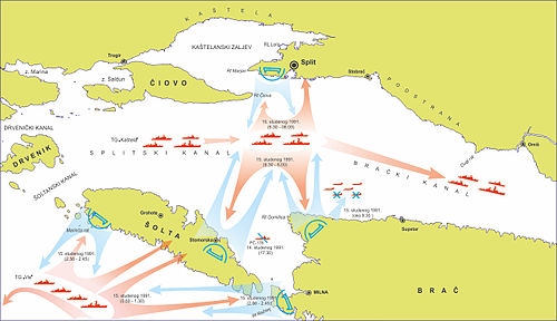 Bitka u Splitskom kanalu 14. i 15. studenog 1991.