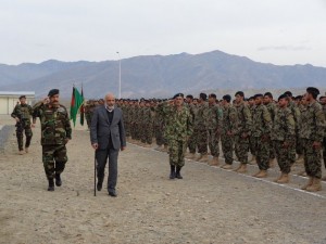 Pripadnici specijalnih snaga ANA, u pokrajini Nangarhar, 6. siječnja 2016. godine