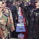 Sirijski vojni sprovod krajem studenog 2011.