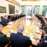 Radni sastanak Vrhovnog zapovjednika i vojnog vrha