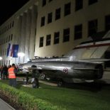 Perešinov MiG-21 stigao pred Ministarstvo obrane RH
