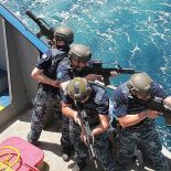 Hrvatski AVPD tim u zaštiti broda