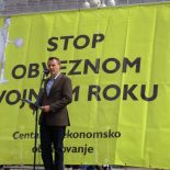 Prosvjed protiv vojnog roka – neka država pošteno plati…