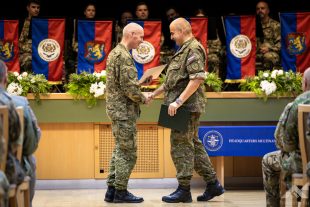 General Tretinjak novom zapovjedniku HQ MND-C: “Vodstvo nije samo autoritet, već i odgovornost”