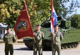 BVP Bradley premijerno u međunarodnoj misiji